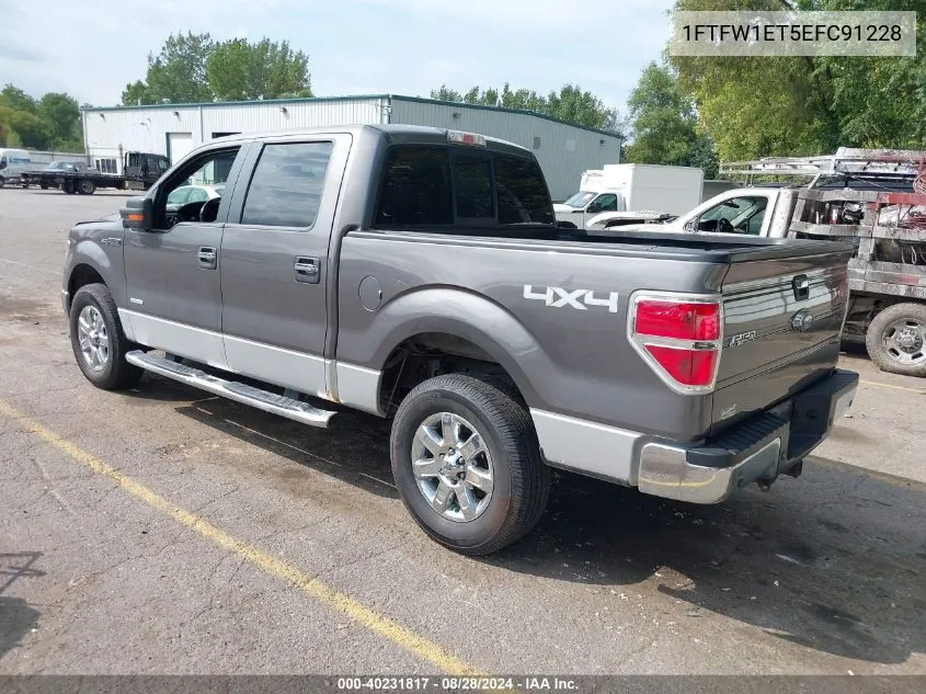 2014 Ford F-150 Xlt VIN: 1FTFW1ET5EFC91228 Lot: 40231817