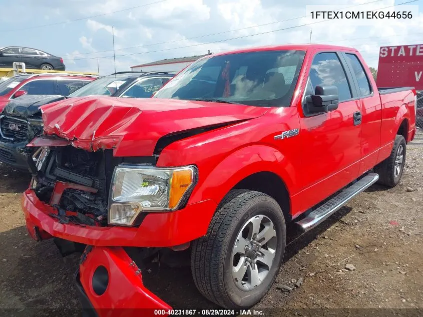 2014 Ford F-150 Stx VIN: 1FTEX1CM1EKG44656 Lot: 40231867