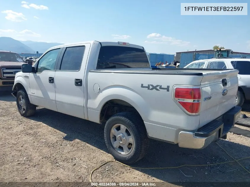 1FTFW1ET3EFB22597 2014 Ford F-150 Xlt