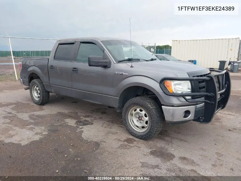 1FTFW1EF3EKE24389 2014 Ford F-150 Xlt