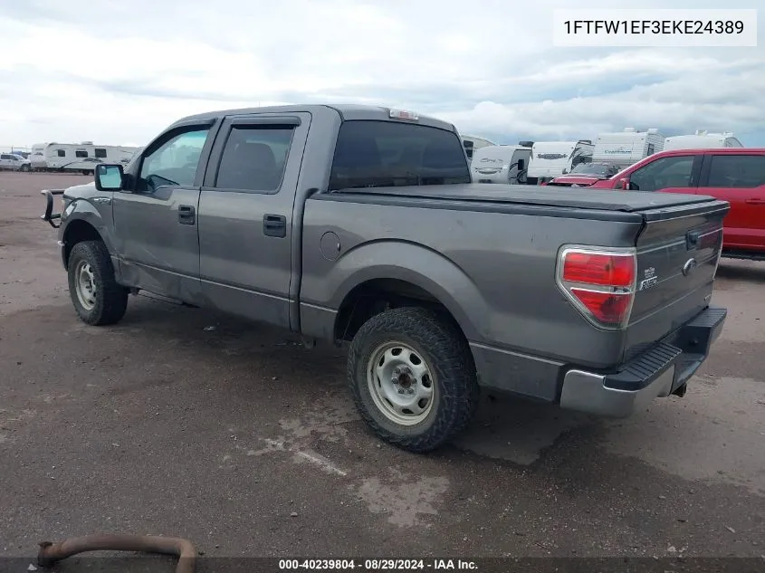 1FTFW1EF3EKE24389 2014 Ford F-150 Xlt