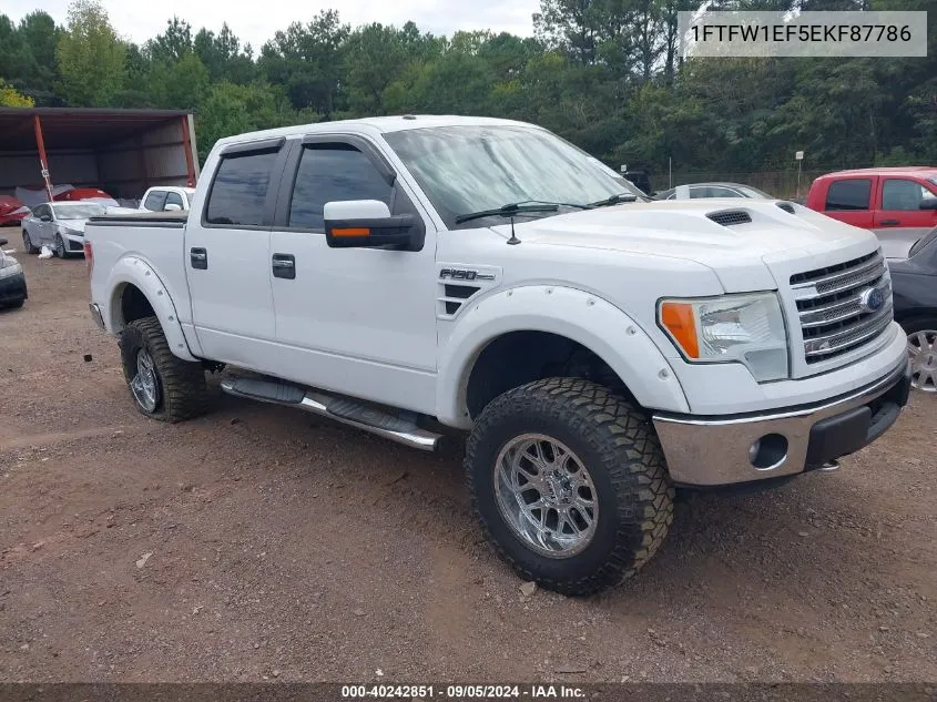 1FTFW1EF5EKF87786 2014 Ford F-150 Xlt