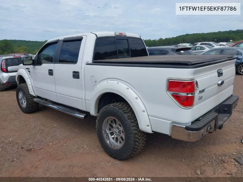 1FTFW1EF5EKF87786 2014 Ford F-150 Xlt