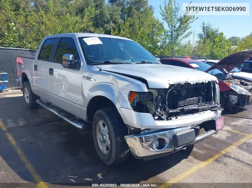 2014 Ford F-150 Xlt VIN: 1FTFW1ET5EKG06990 Lot: 40268983