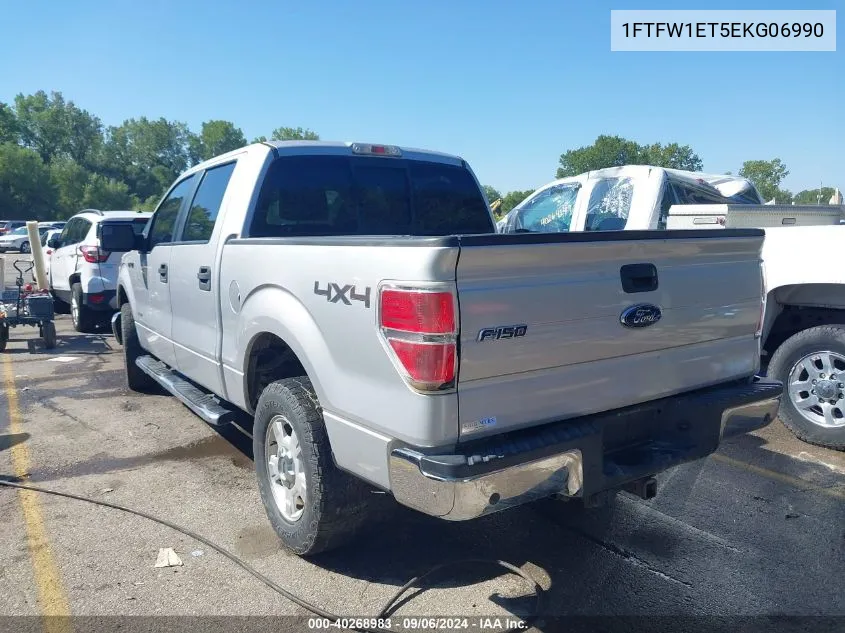 2014 Ford F-150 Xlt VIN: 1FTFW1ET5EKG06990 Lot: 40268983