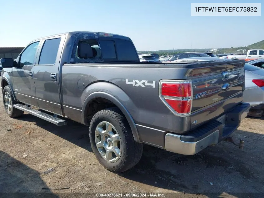 1FTFW1ET6EFC75832 2014 Ford F-150 Lariat