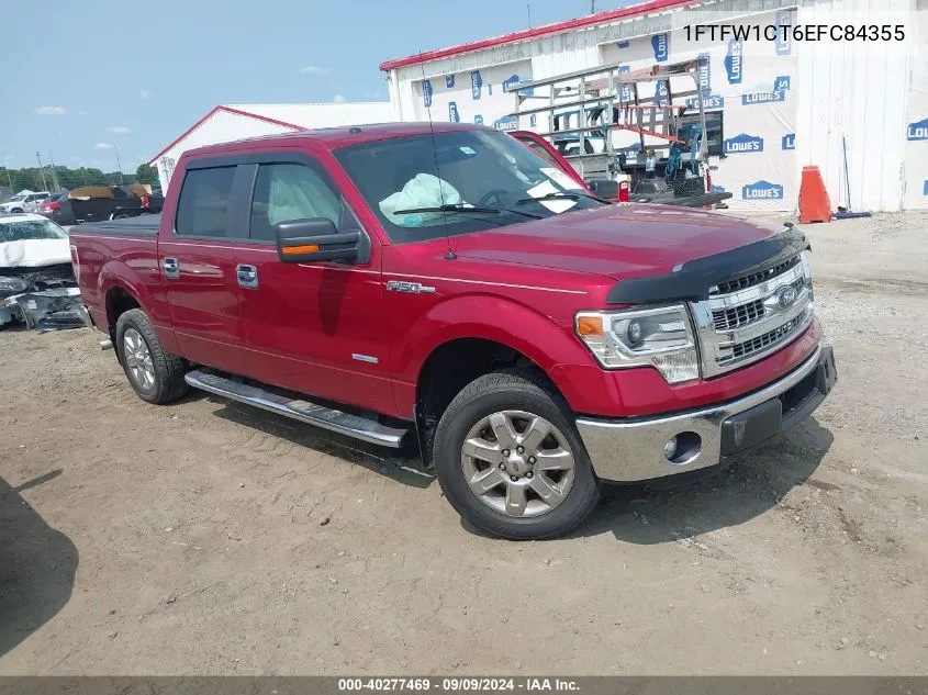 2014 Ford F-150 Xlt VIN: 1FTFW1CT6EFC84355 Lot: 40277469