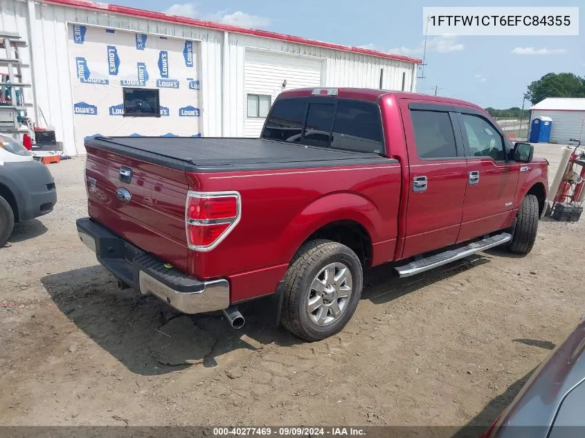 2014 Ford F-150 Xlt VIN: 1FTFW1CT6EFC84355 Lot: 40277469