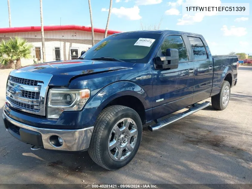 1FTFW1ET1EFC51339 2014 Ford F-150 Xlt