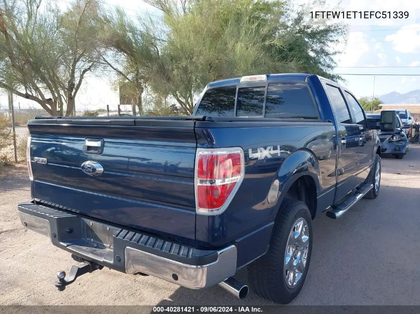 1FTFW1ET1EFC51339 2014 Ford F-150 Xlt