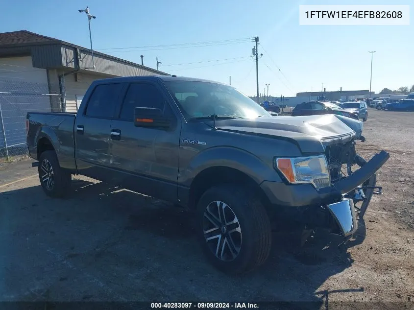 2014 Ford F-150 Xlt VIN: 1FTFW1EF4EFB82608 Lot: 40283097