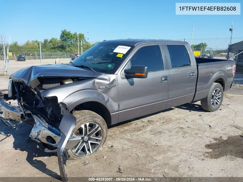 2014 Ford F-150 Xlt VIN: 1FTFW1EF4EFB82608 Lot: 40283097