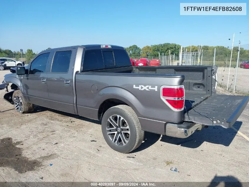 2014 Ford F-150 Xlt VIN: 1FTFW1EF4EFB82608 Lot: 40283097