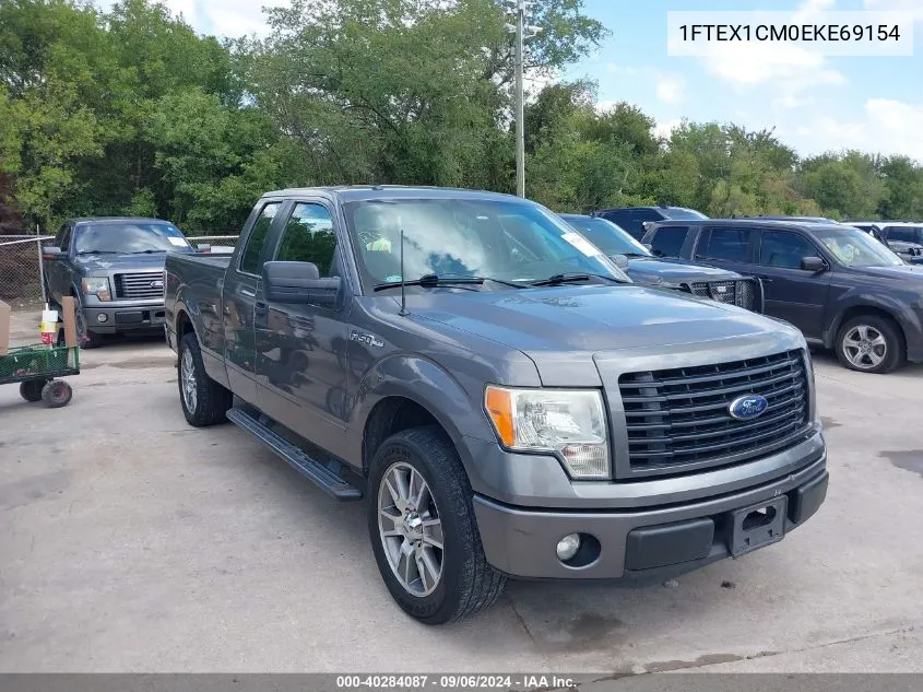 1FTEX1CM0EKE69154 2014 Ford F-150 Stx