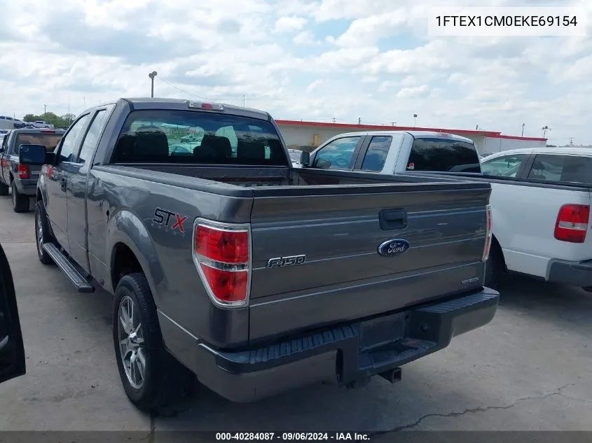 1FTEX1CM0EKE69154 2014 Ford F-150 Stx