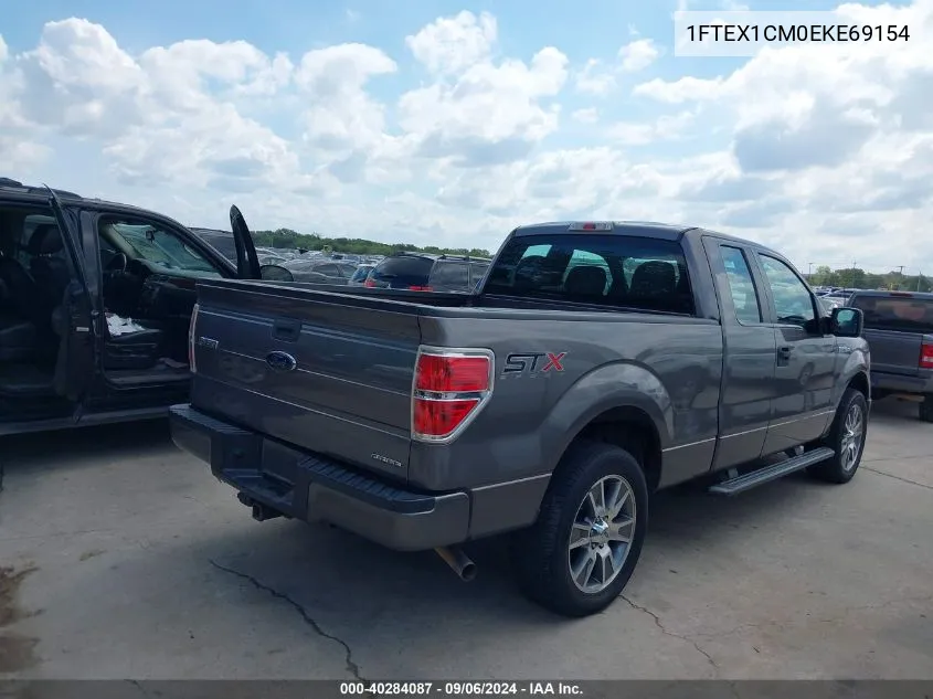 1FTEX1CM0EKE69154 2014 Ford F-150 Stx