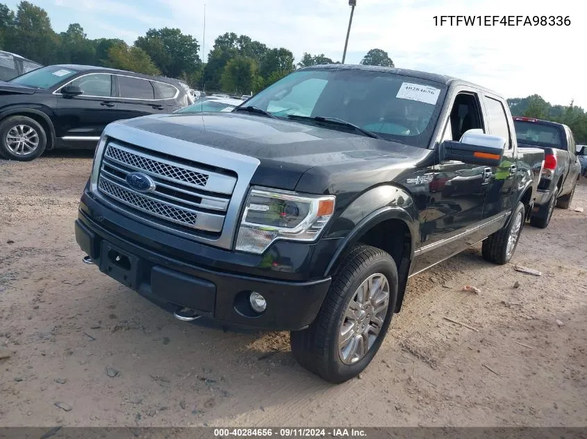 1FTFW1EF4EFA98336 2014 Ford F-150 Supercrew