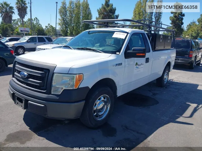 2014 Ford F150 VIN: 1FTMF1CM3EKE66358 Lot: 40289794