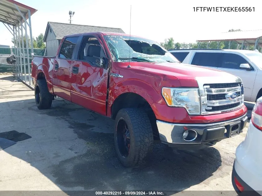 1FTFW1ETXEKE65561 2014 Ford F-150 Xlt