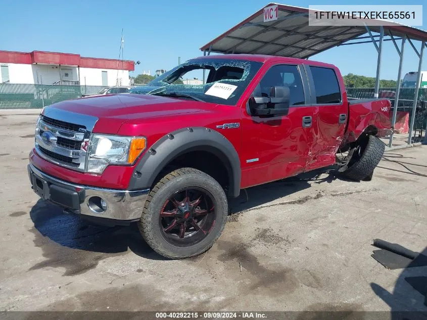 1FTFW1ETXEKE65561 2014 Ford F-150 Xlt