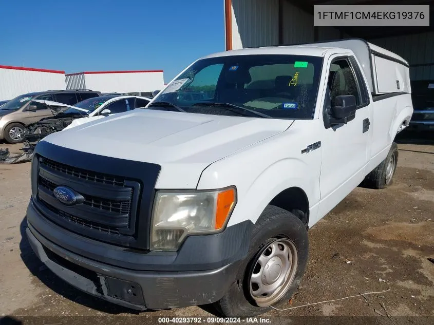 2014 Ford F-150 Xl VIN: 1FTMF1CM4EKG19376 Lot: 40293792