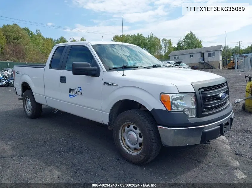 2014 Ford F-150 Xl VIN: 1FTFX1EF3EKG36089 Lot: 40294240