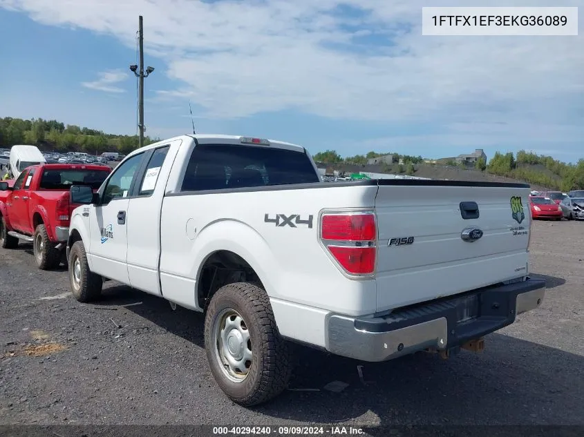 1FTFX1EF3EKG36089 2014 Ford F-150 Xl