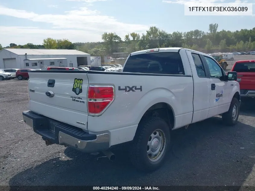 1FTFX1EF3EKG36089 2014 Ford F-150 Xl