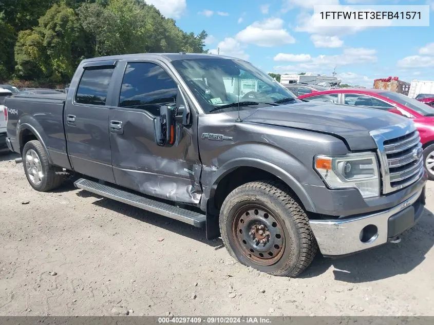 1FTFW1ET3EFB41571 2014 Ford F-150 Supercrew