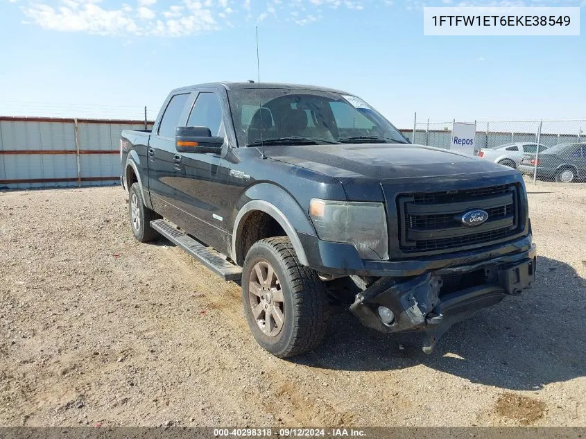 2014 Ford F-150 Fx4 VIN: 1FTFW1ET6EKE38549 Lot: 40298318