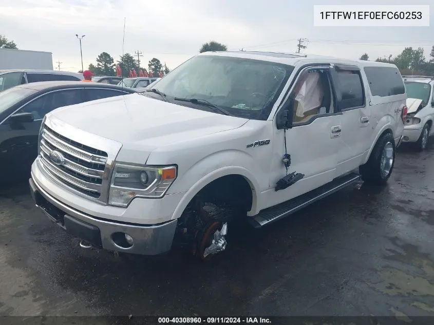 1FTFW1EF0EFC60253 2014 Ford F150 Supercrew