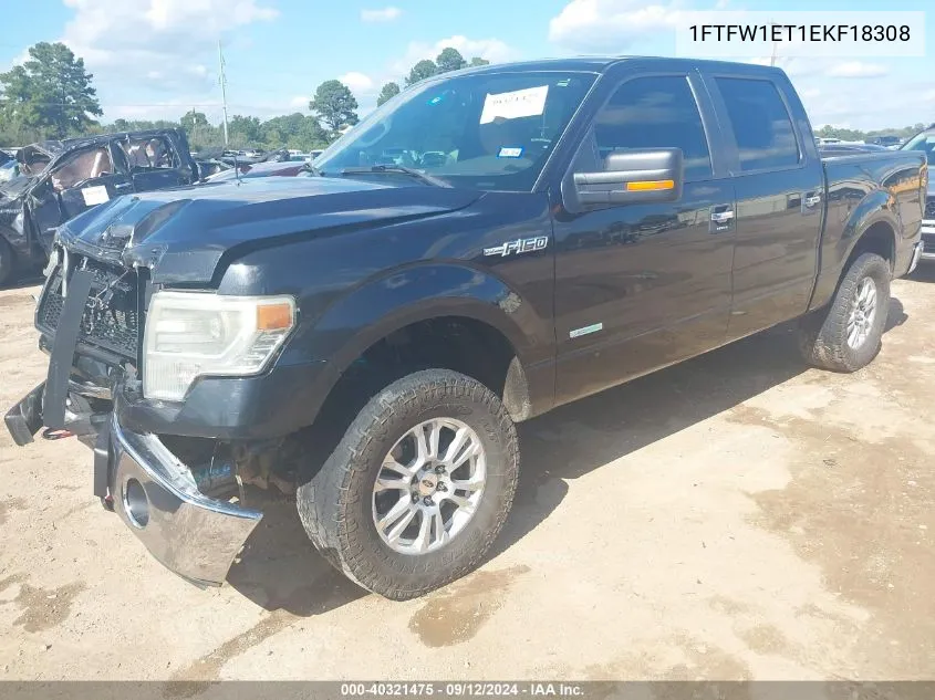 2014 Ford F-150 Xlt VIN: 1FTFW1ET1EKF18308 Lot: 40321475