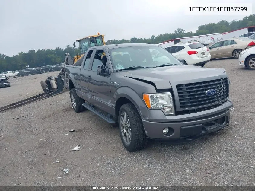 1FTFX1EF4EFB57799 2014 Ford F150 Super Cab