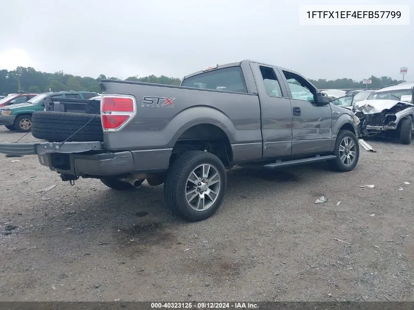 1FTFX1EF4EFB57799 2014 Ford F150 Super Cab