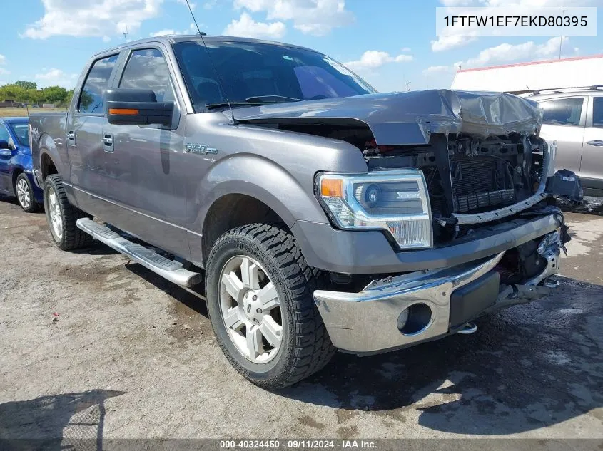 2014 Ford F-150 Xlt VIN: 1FTFW1EF7EKD80395 Lot: 40324450