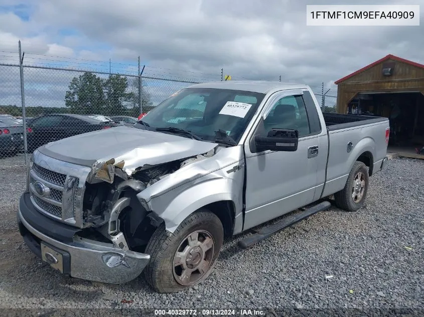 2014 Ford F150 VIN: 1FTMF1CM9EFA40909 Lot: 40329772