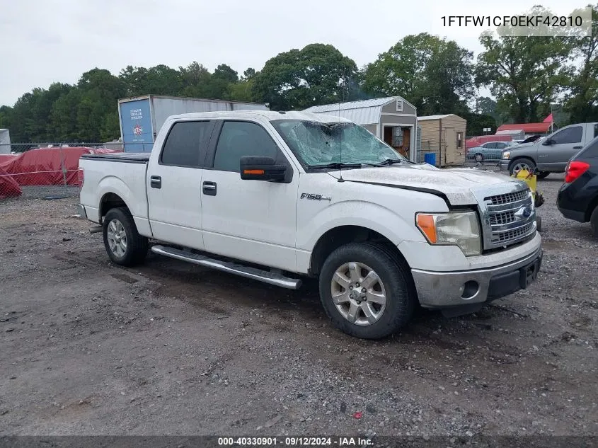 1FTFW1CF0EKF42810 2014 Ford F-150 Xlt