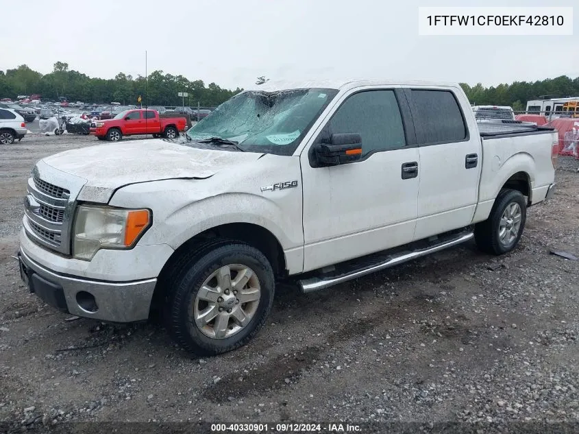 1FTFW1CF0EKF42810 2014 Ford F-150 Xlt