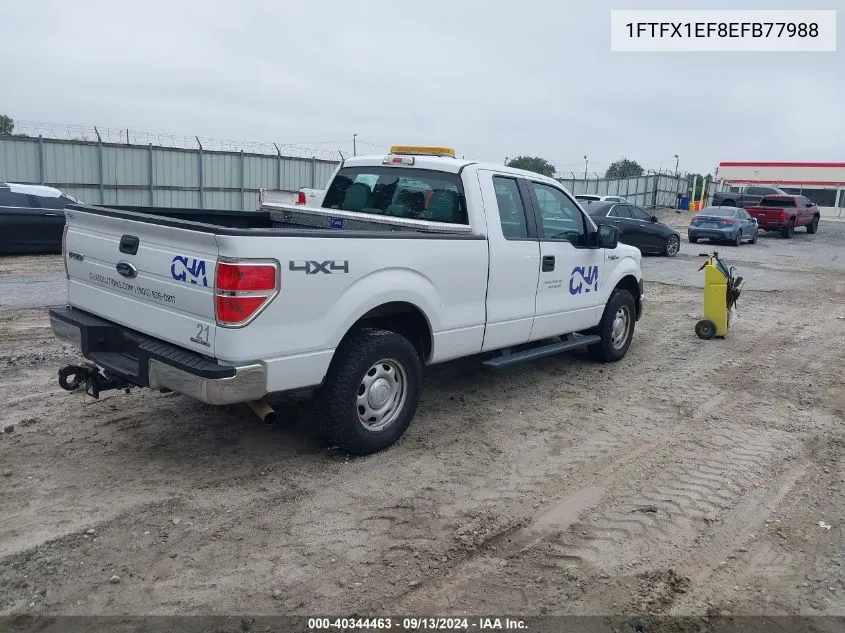 2014 Ford F-150 Xl VIN: 1FTFX1EF8EFB77988 Lot: 40344463