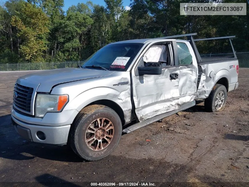 1FTEX1CM2EFC13087 2014 Ford F-150 Stx