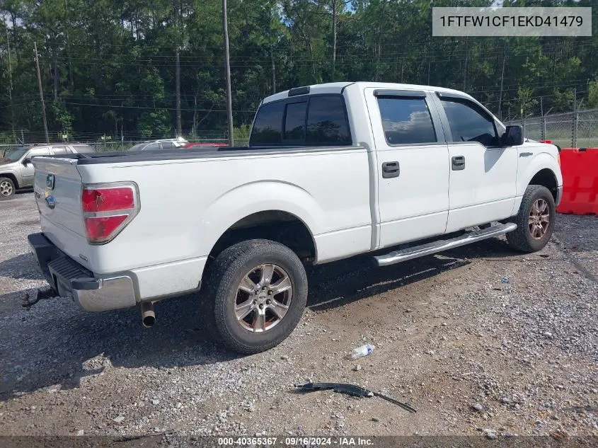 2014 Ford F-150 Xlt VIN: 1FTFW1CF1EKD41479 Lot: 40365367