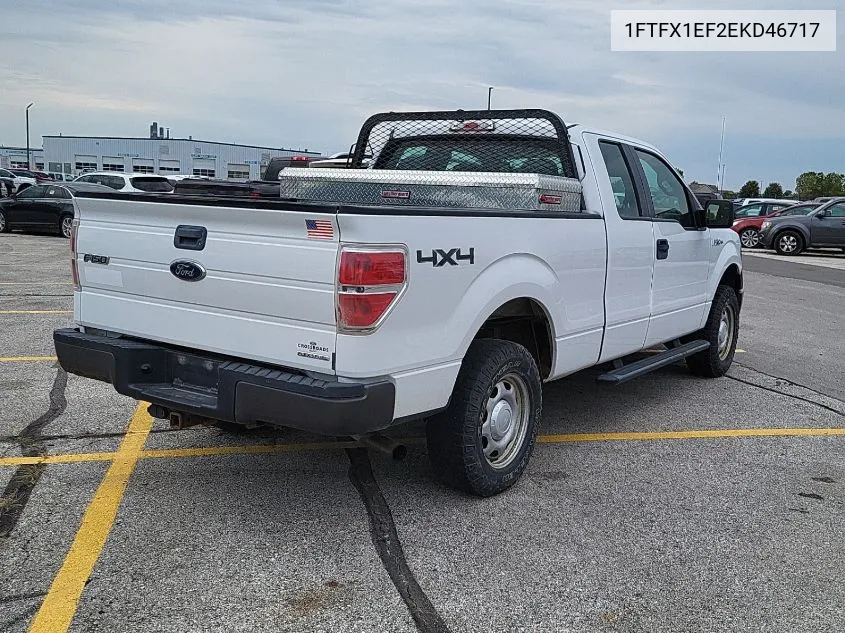 1FTFX1EF2EKD46717 2014 Ford F-150 Xl