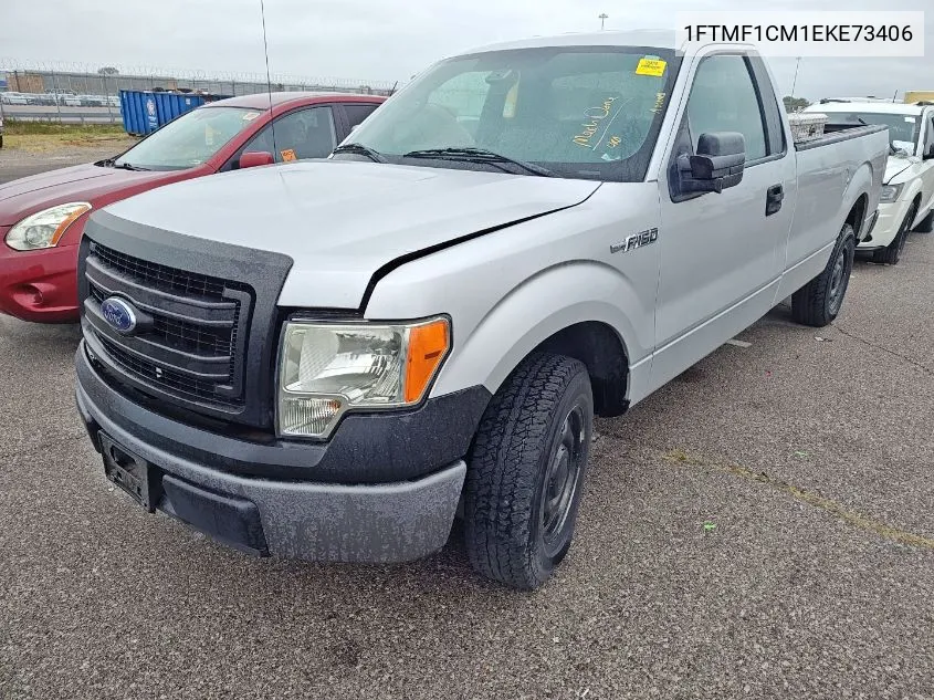 1FTMF1CM1EKE73406 2014 Ford F-150 Xl