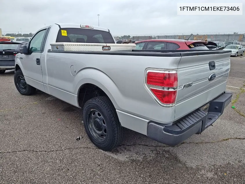 2014 Ford F-150 Xl VIN: 1FTMF1CM1EKE73406 Lot: 40408335