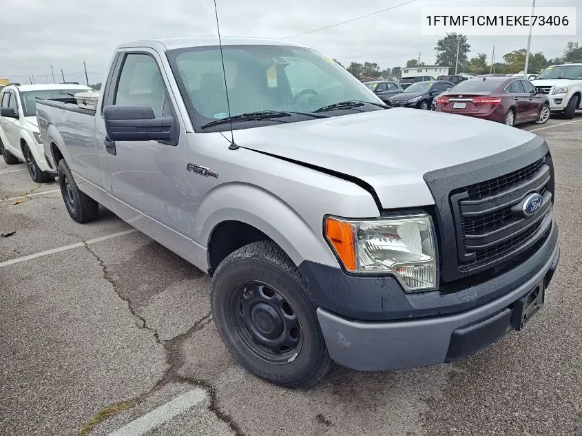 2014 Ford F-150 Xl VIN: 1FTMF1CM1EKE73406 Lot: 40408335