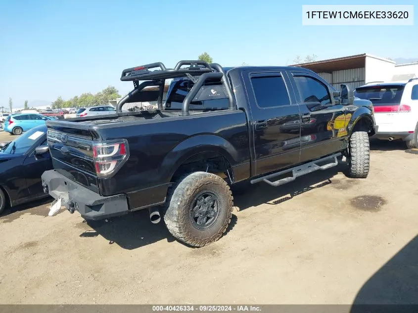 1FTEW1CM6EKE33620 2014 Ford F-150 Xlt