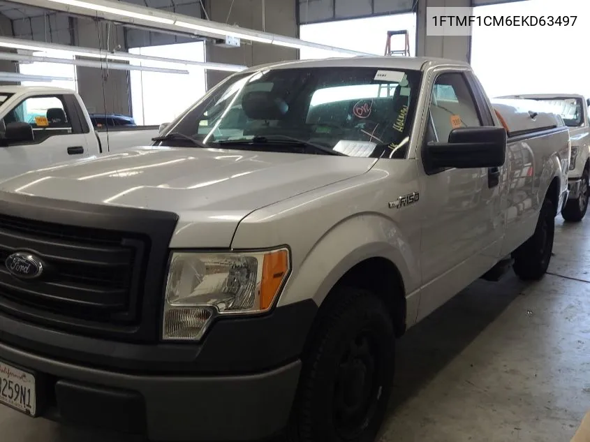 2014 Ford F150 VIN: 1FTMF1CM6EKD63497 Lot: 40530727