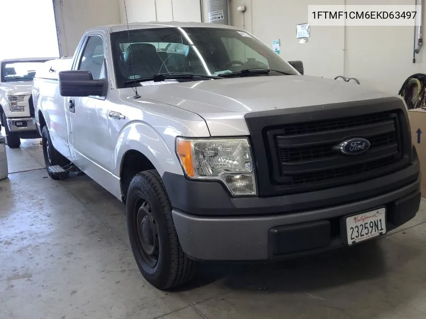 2014 Ford F150 VIN: 1FTMF1CM6EKD63497 Lot: 40530727