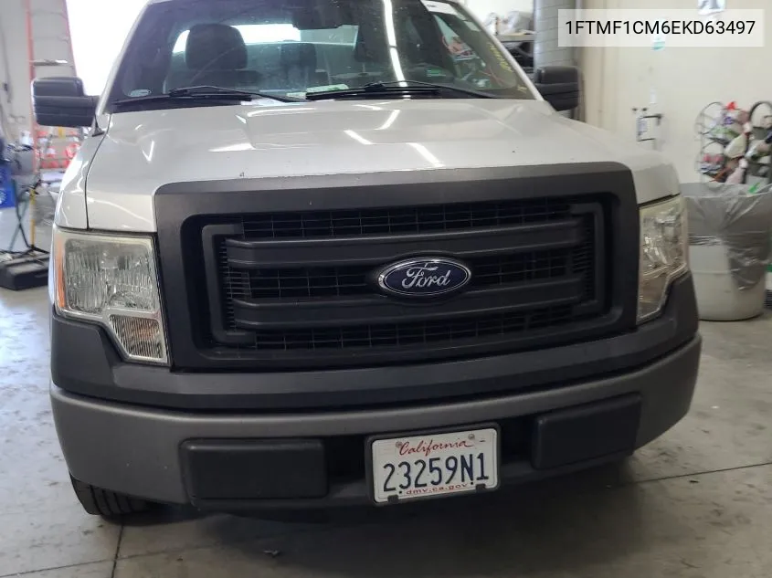 2014 Ford F150 VIN: 1FTMF1CM6EKD63497 Lot: 40530727