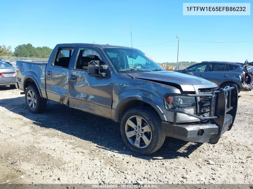 2014 Ford F-150 Fx4 VIN: 1FTFW1E65EFB86232 Lot: 40556985